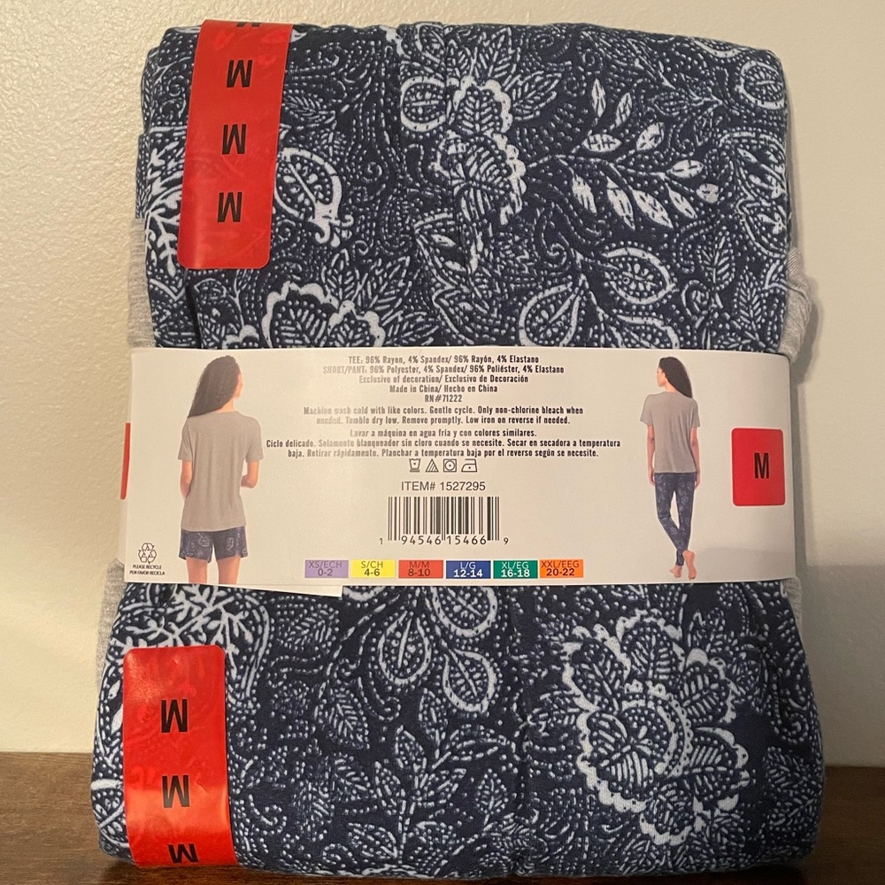 Lucky brand 3 piece pajama set - Picture 5 of 6